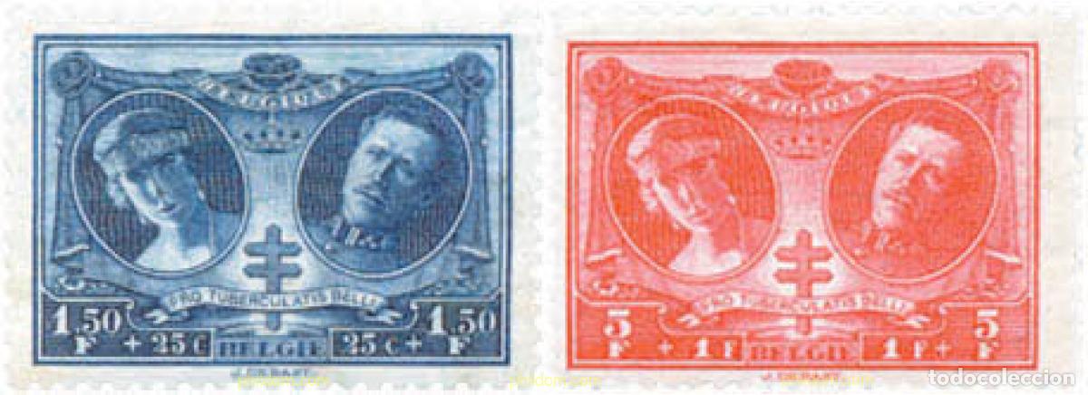 Sellos: 290948 HINGED BELGICA 1926 ANTITUBERCULOSIS