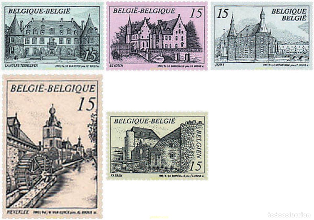 Sellos: 87909 MNH BELGICA 1993 TURISMO. CASTILLOS