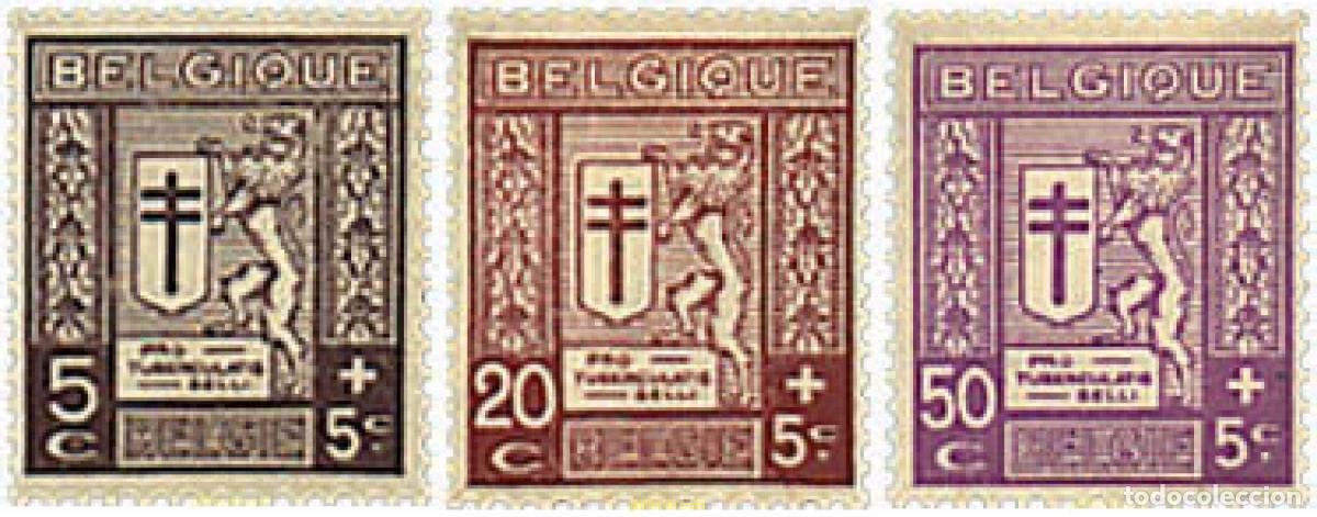 Sellos: 290949 HINGED BELGICA 1926 ANTITUBERCULOSIS
