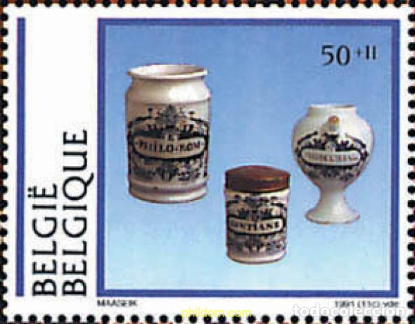 Sellos: 22806 MNH BELGICA 1994 PRO CULTURA. PORCELANA BELGA