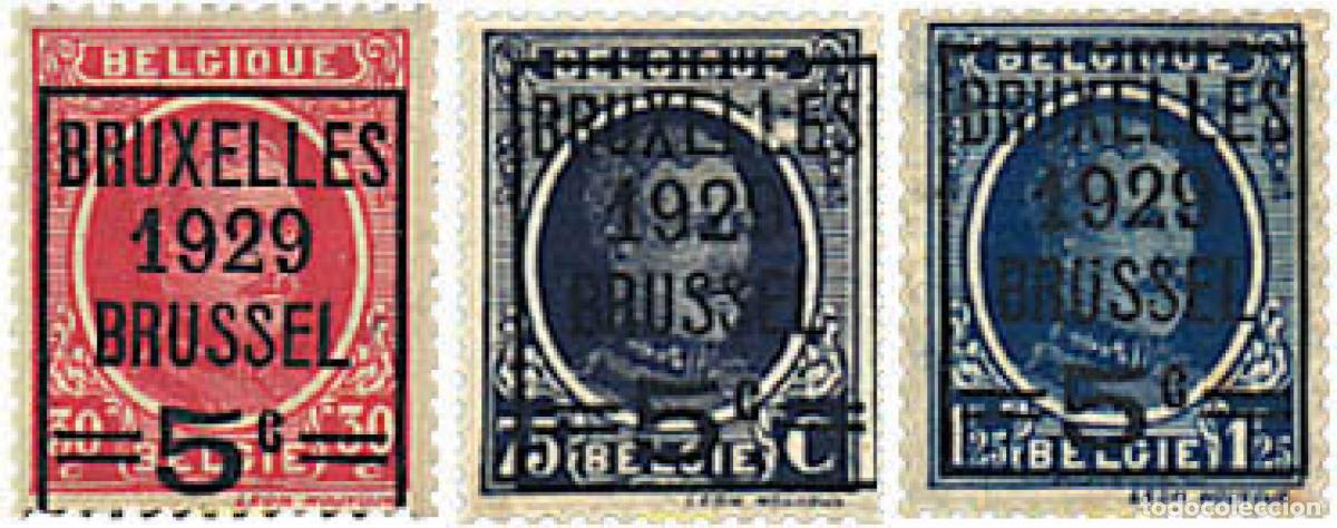Sellos: 290958 HINGED BELGICA 1929 REY ALBERTO I