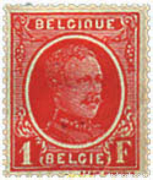 Sellos: 203923 HINGED BELGICA 1927 REY ALBERTO I