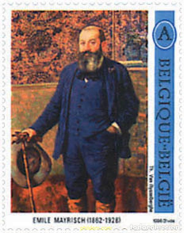 Sellos: 86105 MNH BELGICA 1996 EMILE MAYRISH, FUNDADOR DEL ARBED