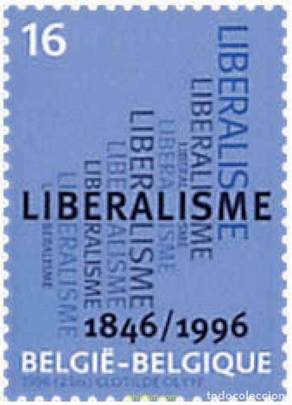 Sellos: 85292 MNH BELGICA 1996 150 ANIVERSARIO DEL PARTIDO LIBERAL BELGA