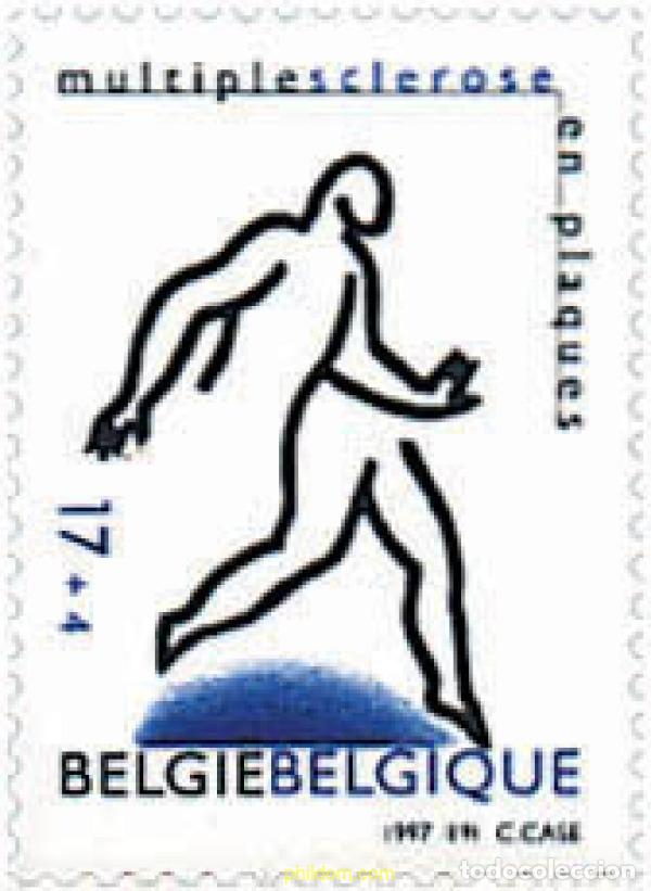 Sellos: 86120 MNH BELGICA 1997 PRO SOLIDARIDAD. ESCLEROSIS MULTIPLE