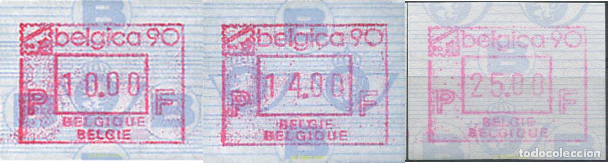 Sellos: 87526 MNH BELGICA 1990 BELGICA 90. EXPOSICION FILATELICA INTERNACIONAL