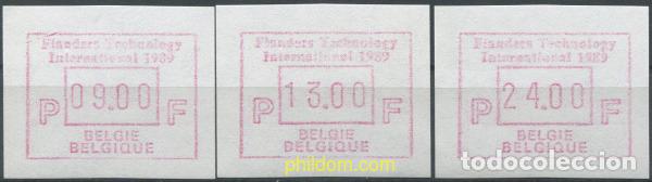 Sellos: 683384 MNH BELGICA 1989 FLANDERS TECHNOLOGY. SALON INTERNACIONAL DE TECNOLOGIA