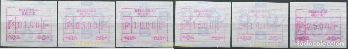 Sellos: 683381 MNH BELGICA 1991 ETIQUETA DE FRANQUEO