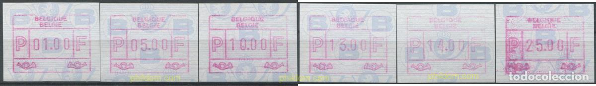 Sellos: 683382 MNH BELGICA 1991 ETIQUETA DE FRANQUEO