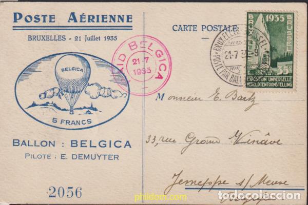 Sellos: 626792 MNH BELGICA 1934 EXPOSICION UNIVERSAL DE BRUSELAS 1935