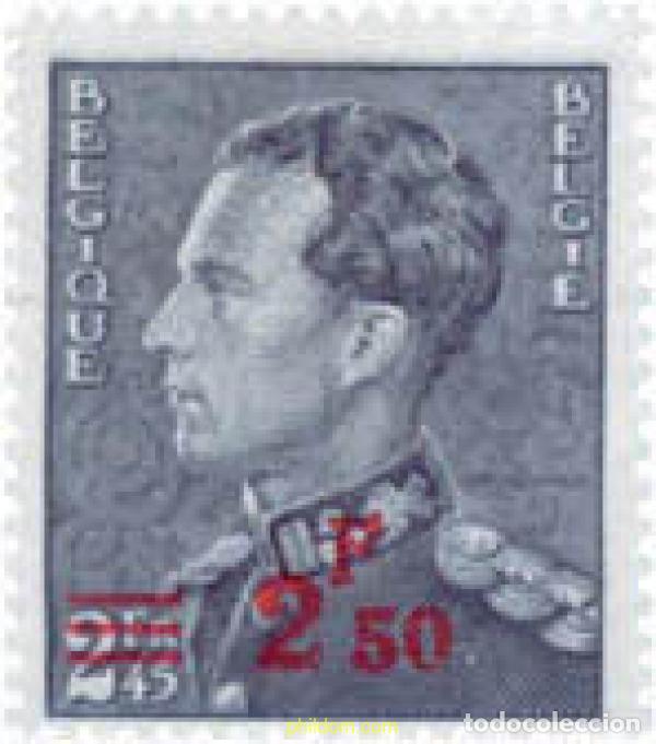 Sellos: 83601 MNH BELGICA 1938 REY LEOPOLDO III