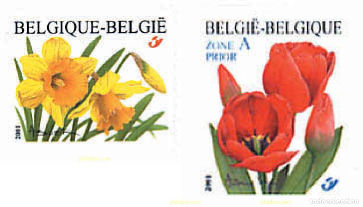 Sellos: 87966 MNH BELGICA 2001 FLORES