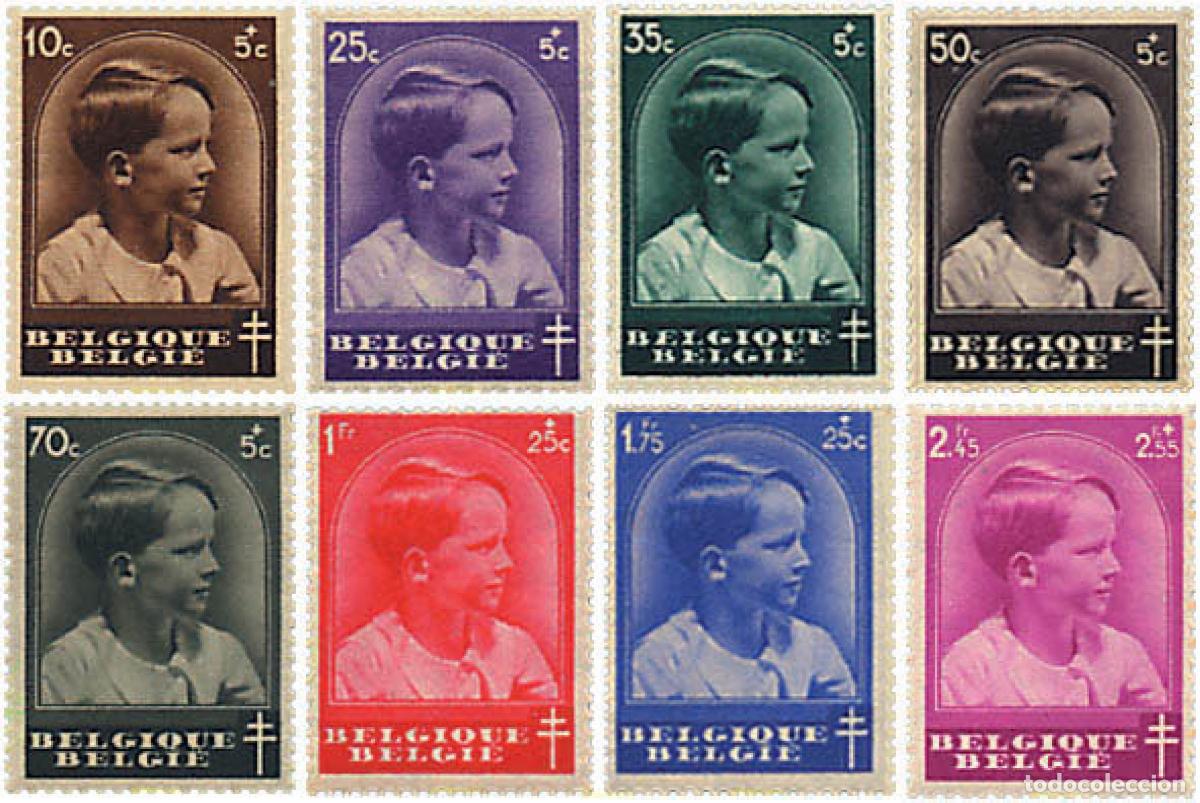 Sellos: 199824 HINGED BELGICA 1936 ANTITUBERCULOSIS. PRINCIPE BALDUINO - Foto 1