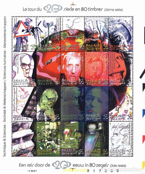 Timbres: 158944 MNH BELGICA 2001 EL SIGLO XX EN 80 SELLOS