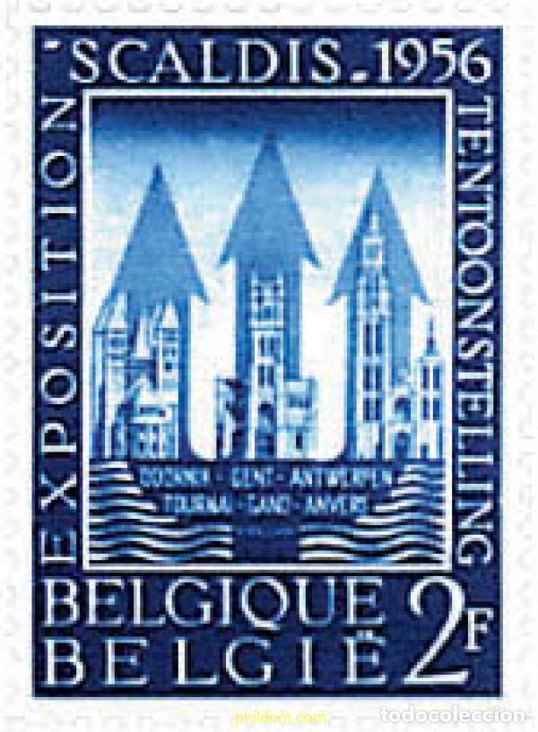 Timbres: 84084 MNH BELGICA 1956 EXPOSICION SCALDIS