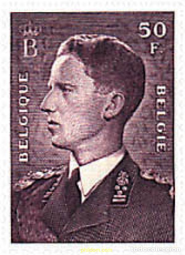 Sellos: 291035 HINGED BELGICA 1952 REY BALDUINO - Foto 1