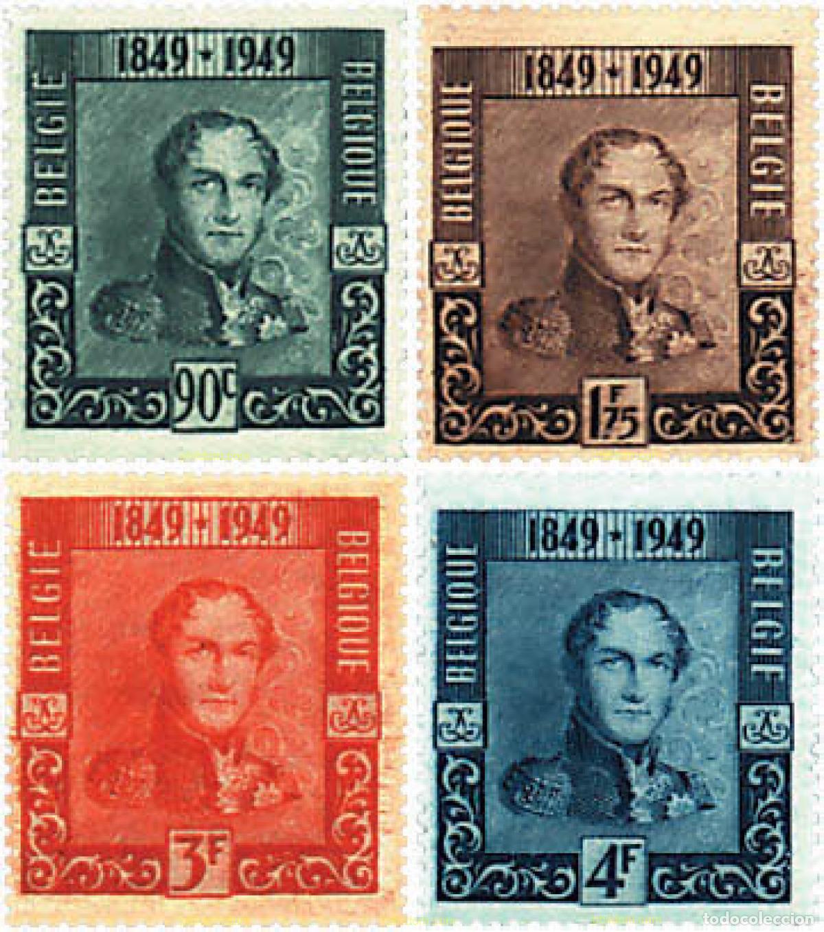Sellos: 83804 MNH BELGICA 1949 CENTENARIO DEL PRIMER SELLO BELGA