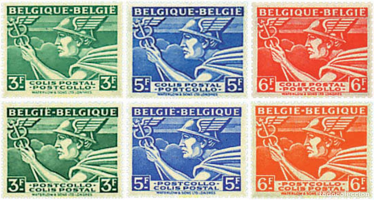 Sellos: 86026 MNH BELGICA 1945 MERCURIO