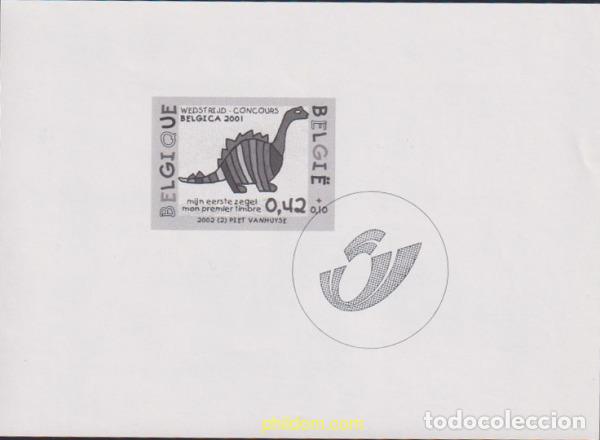 Sellos: 618910 MNH BELGICA 2002 CONCURSO DE DIBUJO INFANTIL: MI PRIMER SELLO
