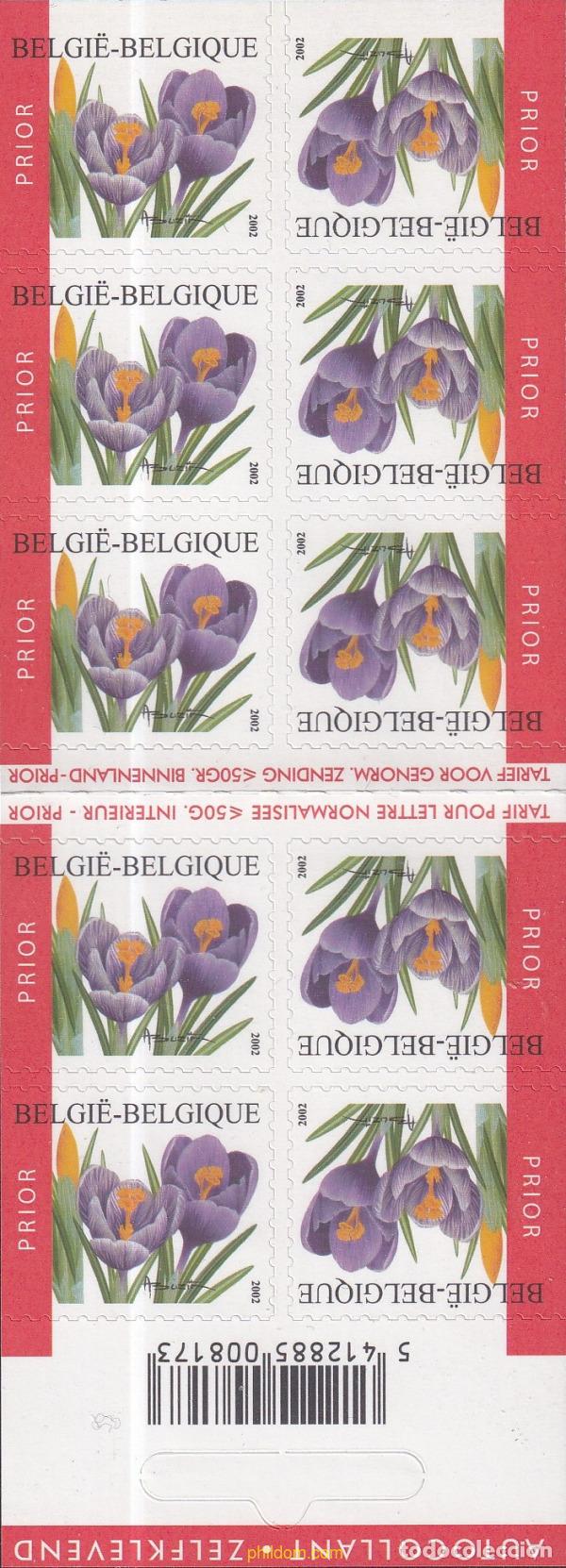 Sellos: 3453 MNH BELGICA 2002 FLORES