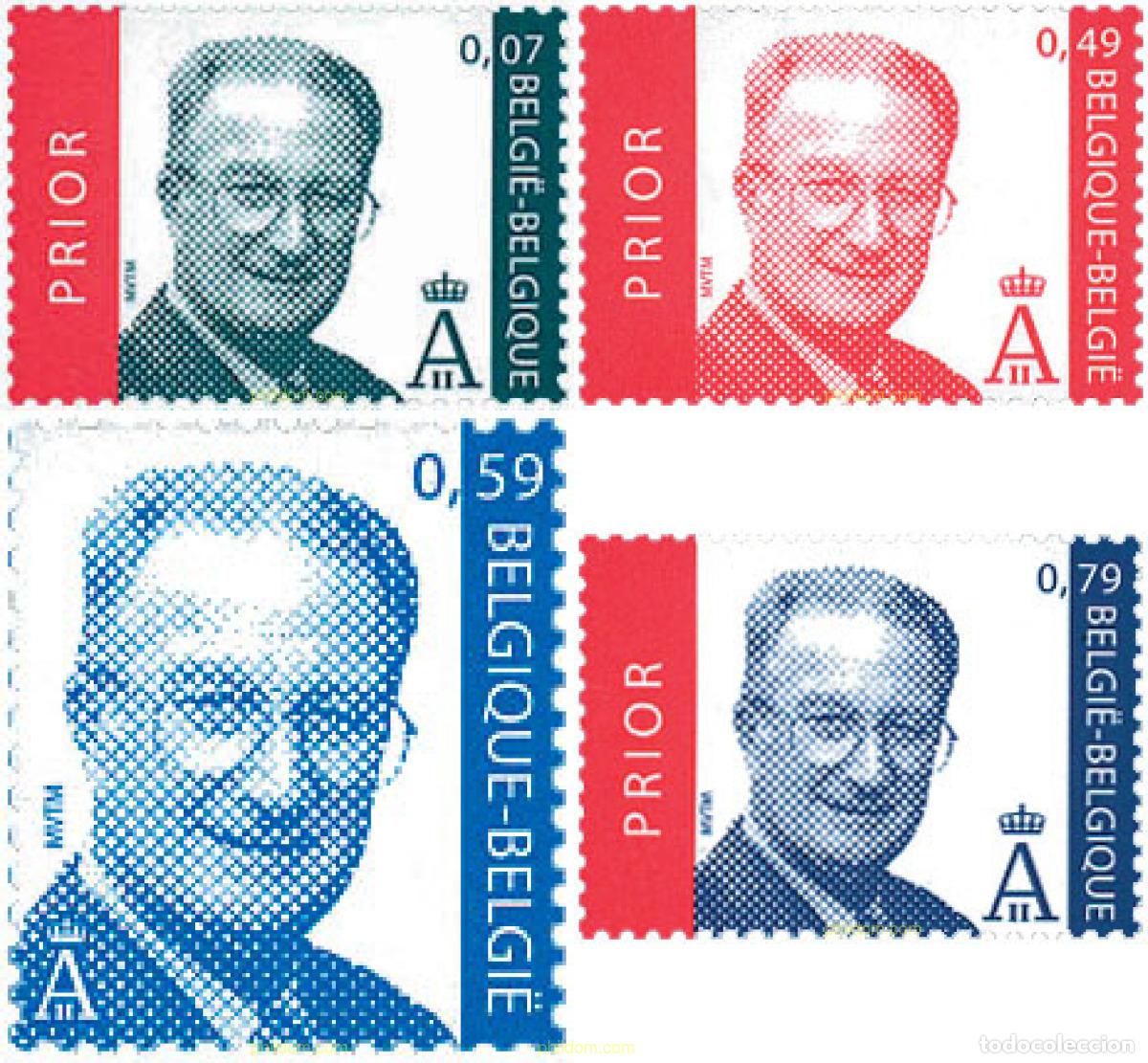 Sellos: 103335 MNH BELGICA 2002 REY ALBERTO II