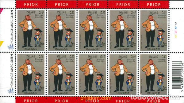 Sellos: 113593 MNH BELGICA 2002 80 ANIVERSARIO DEL NACIMIENTO DE MARC SLEEN