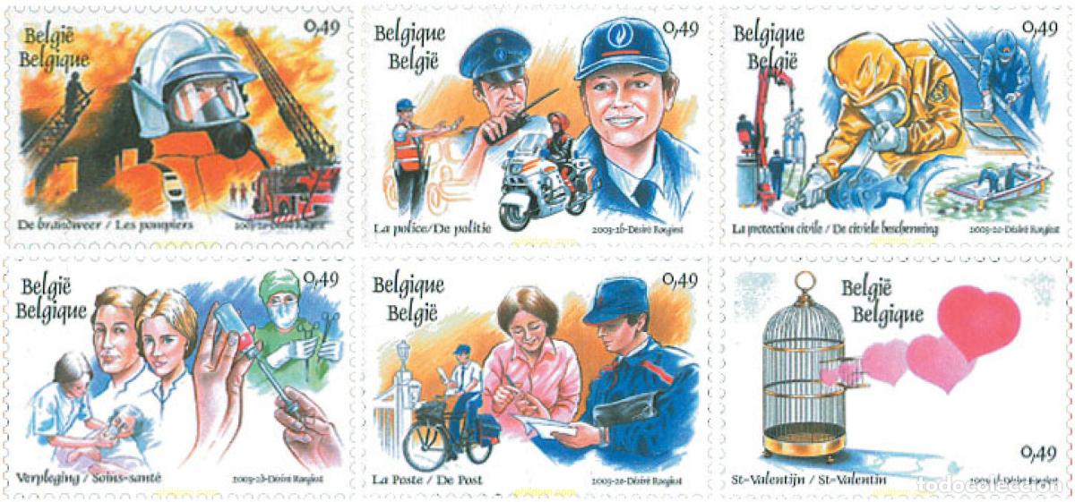 Sellos: 113930 MNH BELGICA 2003 UN CORAZON PARA ...