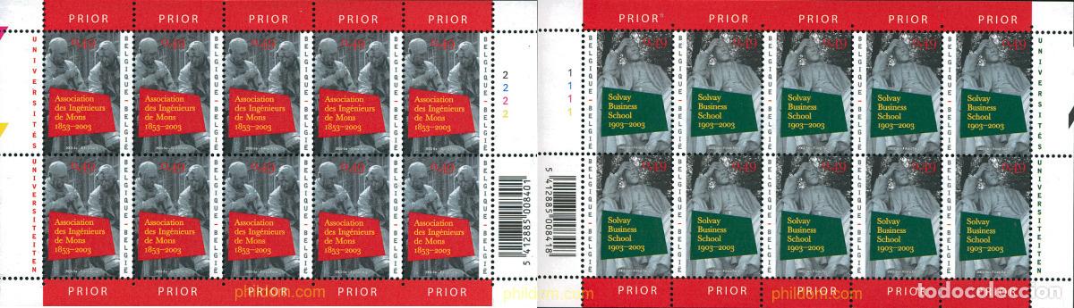 Sellos: 114602 MNH BELGICA 2003 ANIVERSARIOS