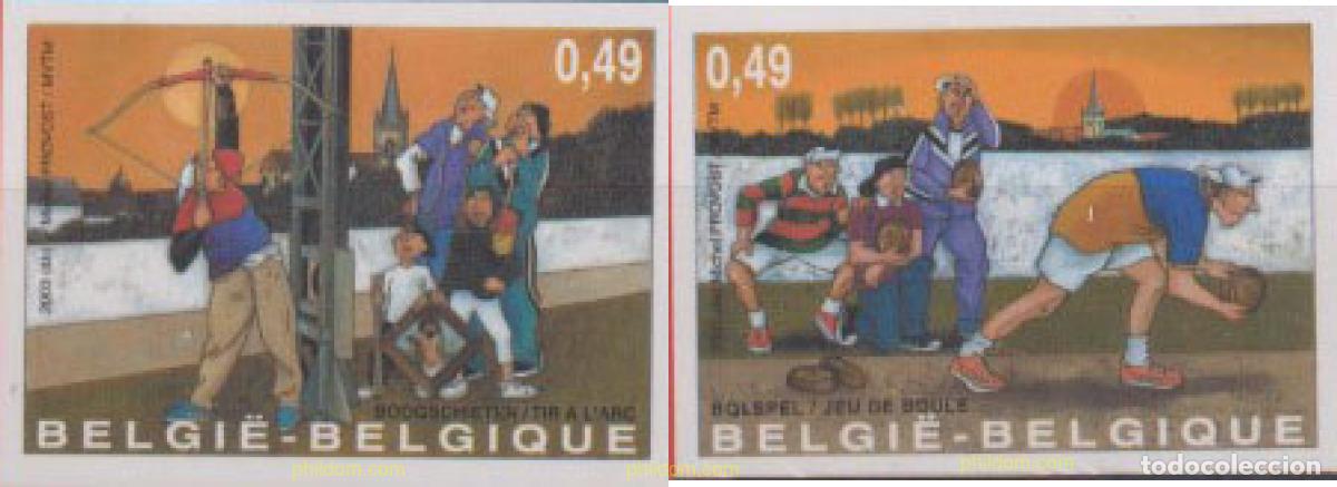 Sellos: 131595 MNH BELGICA 2003 DEPORTES POPULARES