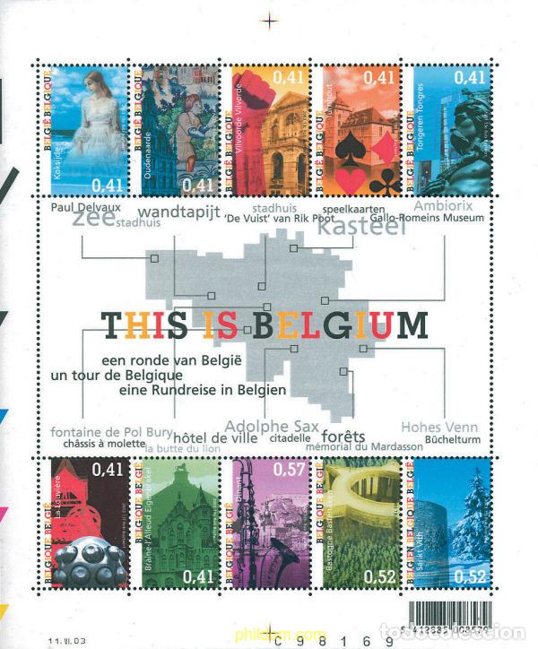 Sellos: 286410 MNH BELGICA 2003 ESTO ES BELGICA