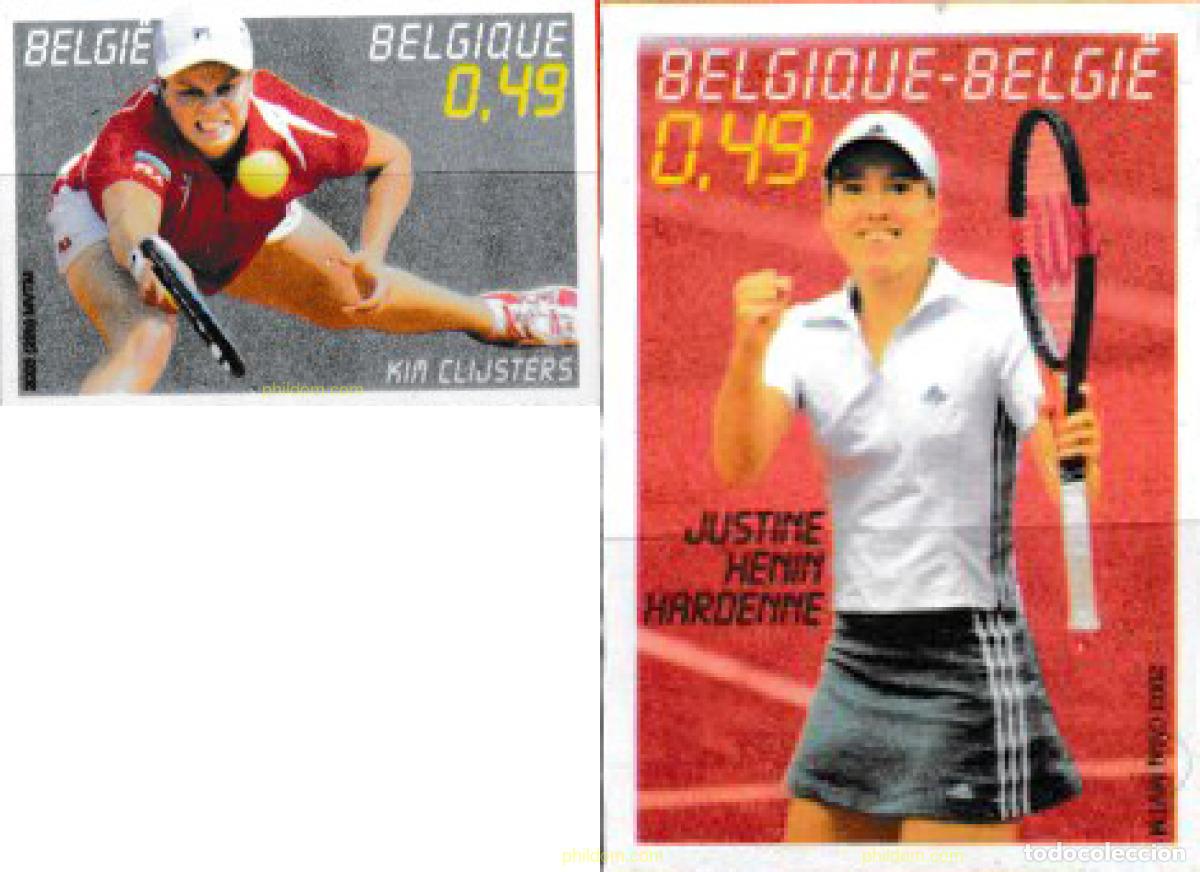 Sellos: 158963 MNH BELGICA 2003 TENIS.JUSTINE HENIN HARDENNE