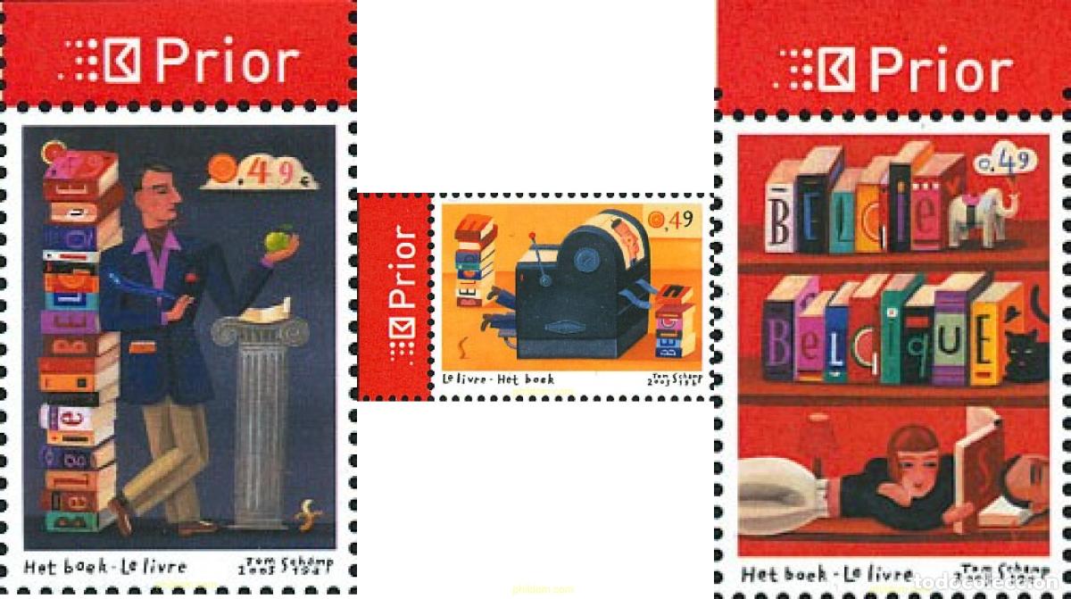 Sellos: 131459 MNH BELGICA 2003 EL LIBRO