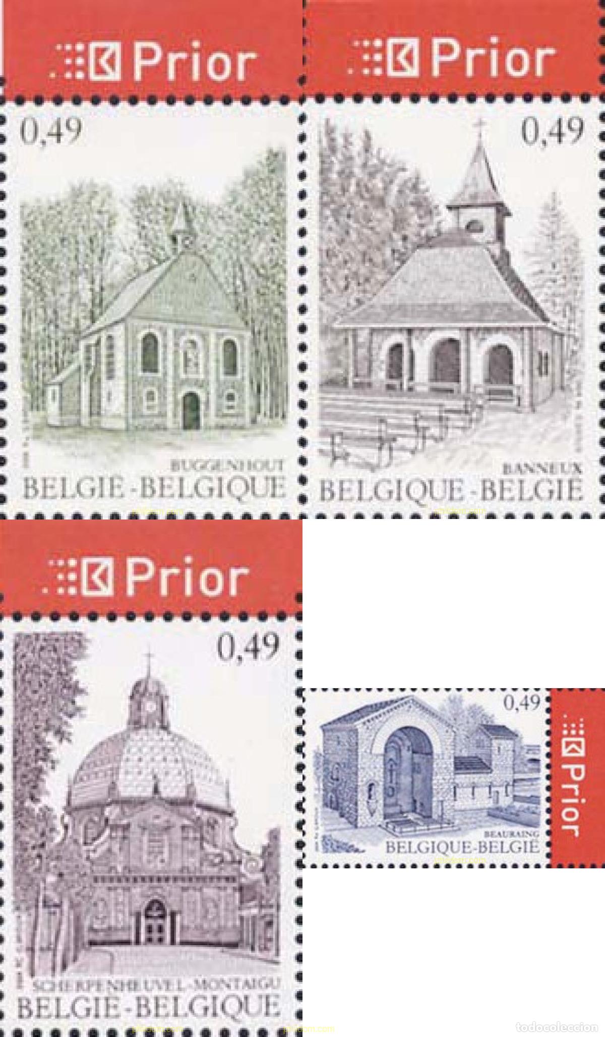 Sellos: 139505 MNH BELGICA 2004 TURISMO