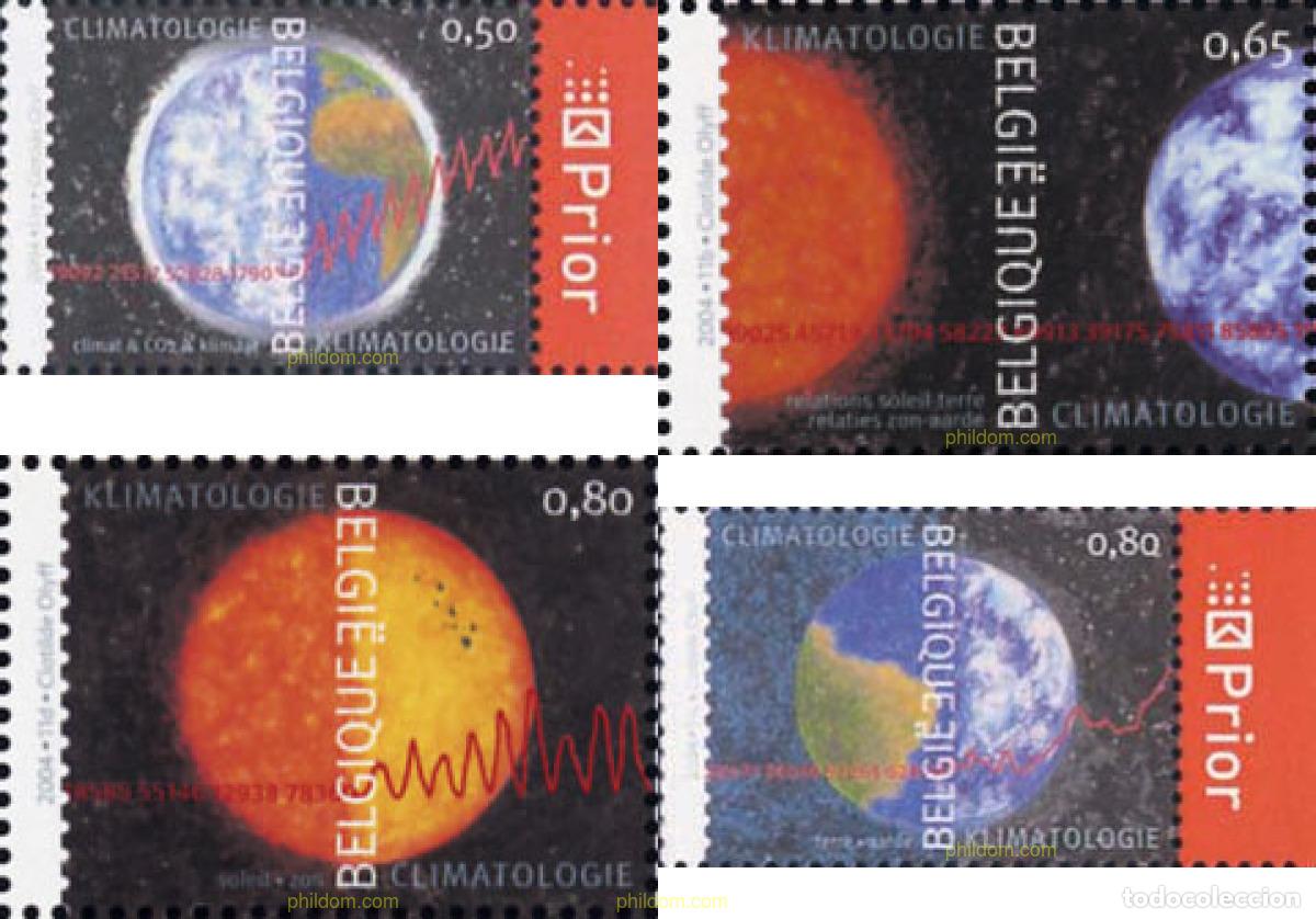 Sellos: 139509 MNH BELGICA 2004 CLIMATOLOGIA