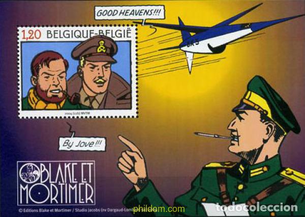 Sellos: 139536 MNH BELGICA 2004 BLAKE Y MORTIMER