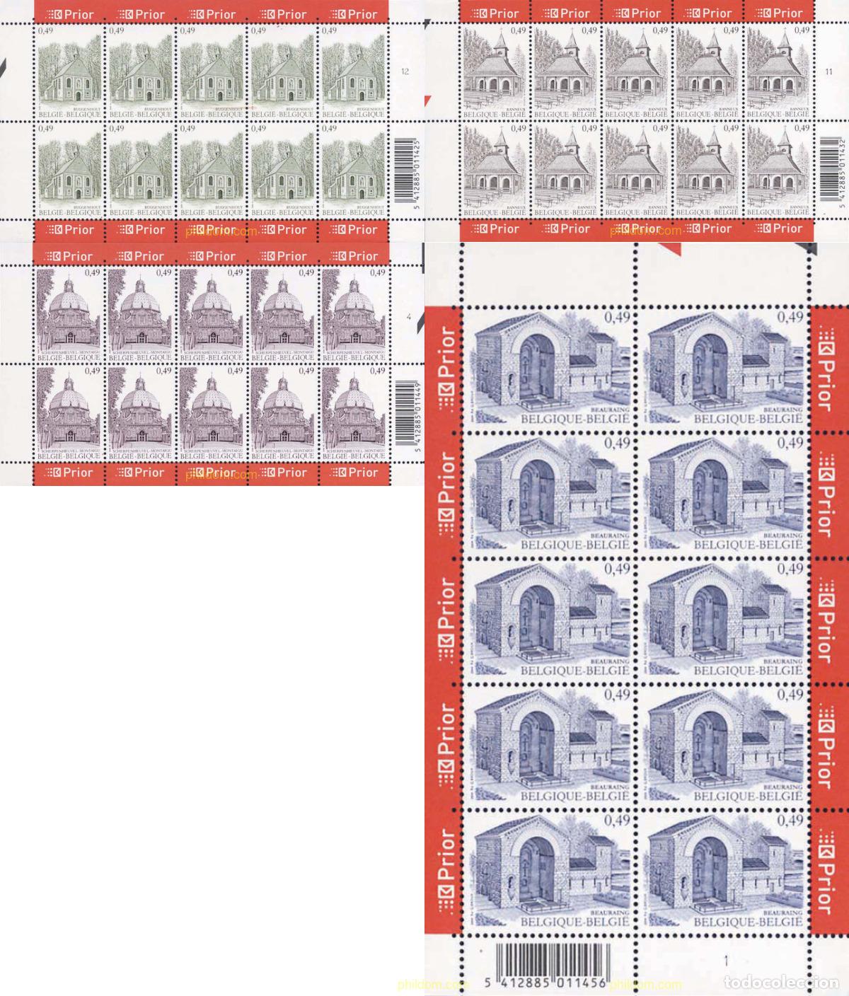 Sellos: 139506 MNH BELGICA 2004 TURISMO