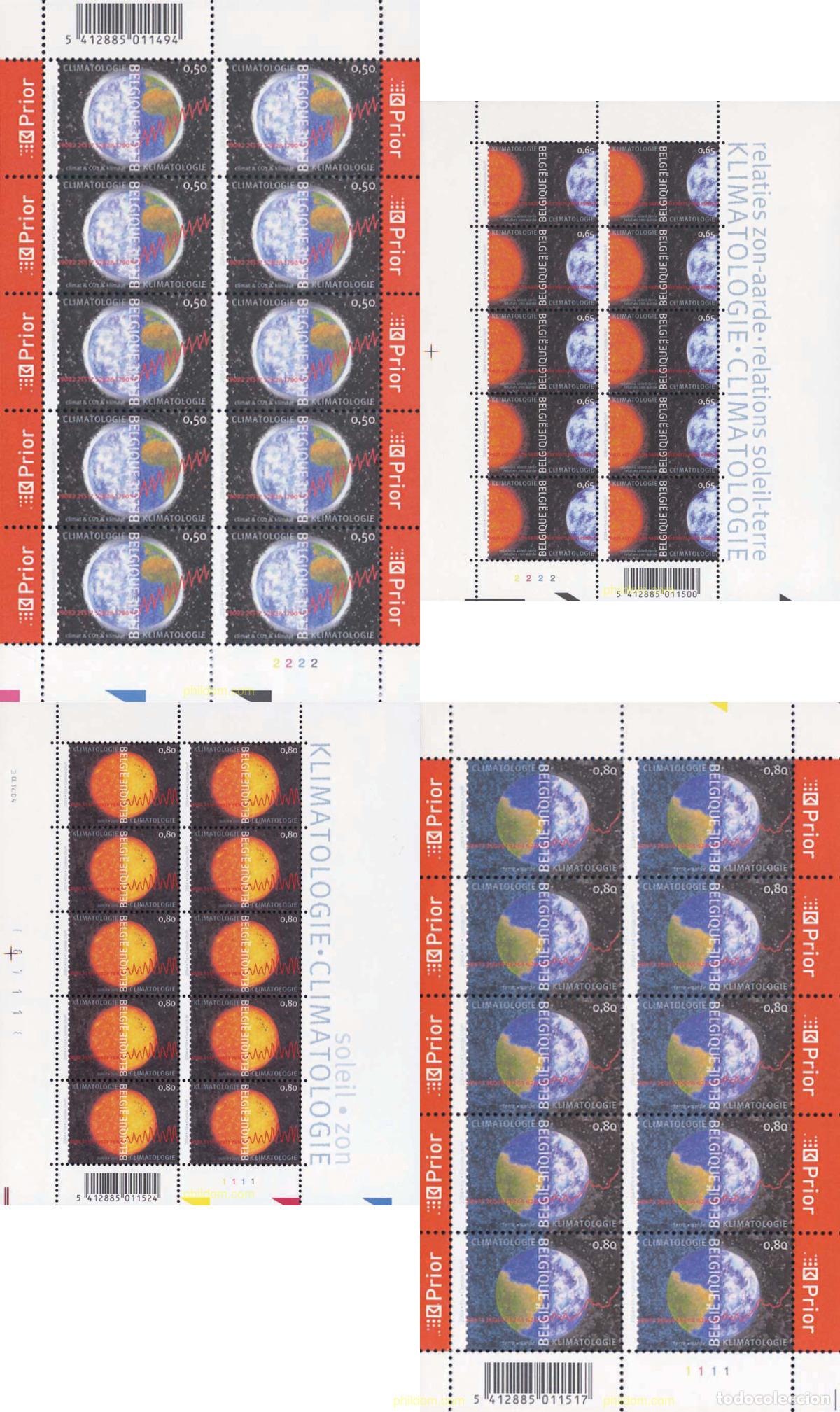 Sellos: 139510 MNH BELGICA 2004 CLIMATOLOGIA