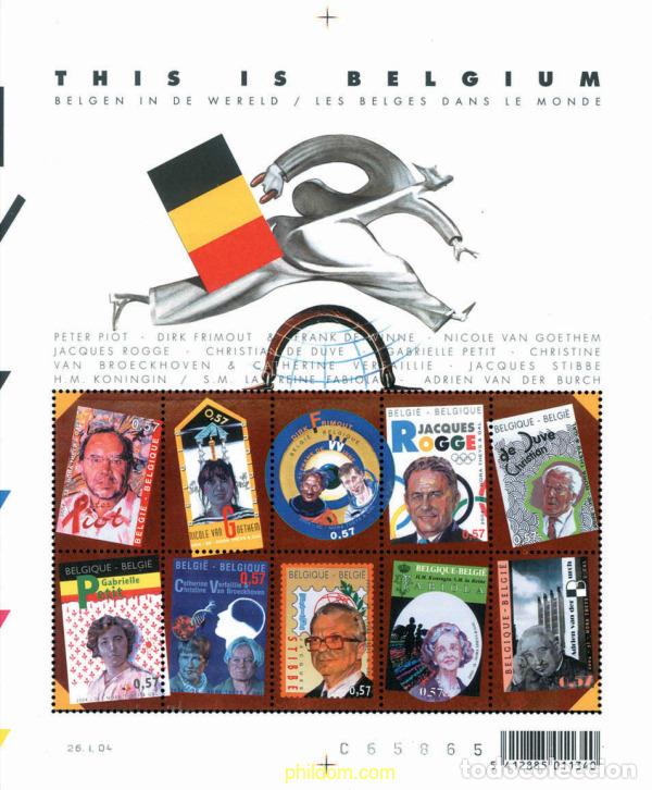 Sellos: 158967 MNH BELGICA 2004 ESTO ES BELGICA