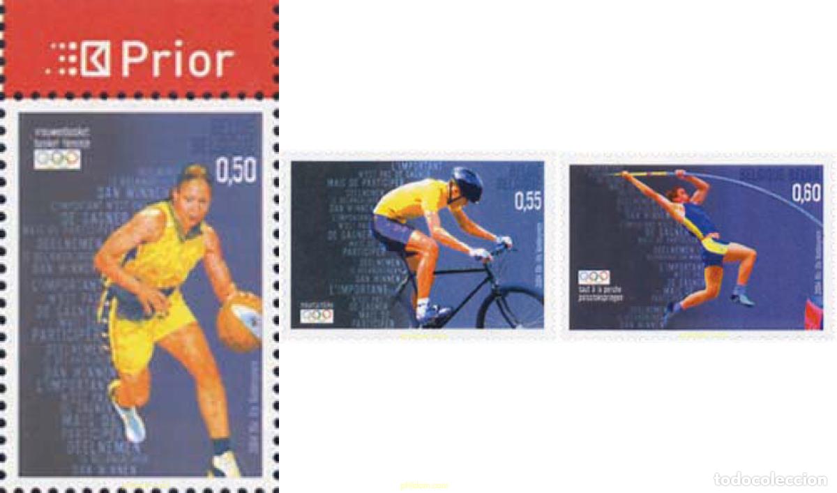 Sellos: 139897 MNH BELGICA 2004 28 JUEGOS OLIMPICOS DE VERANO ATENAS 2004
