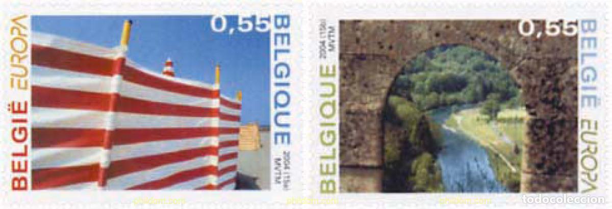 Sellos: 141918 MNH BELGICA 2004 EUROPA CEPT. VACACIONES