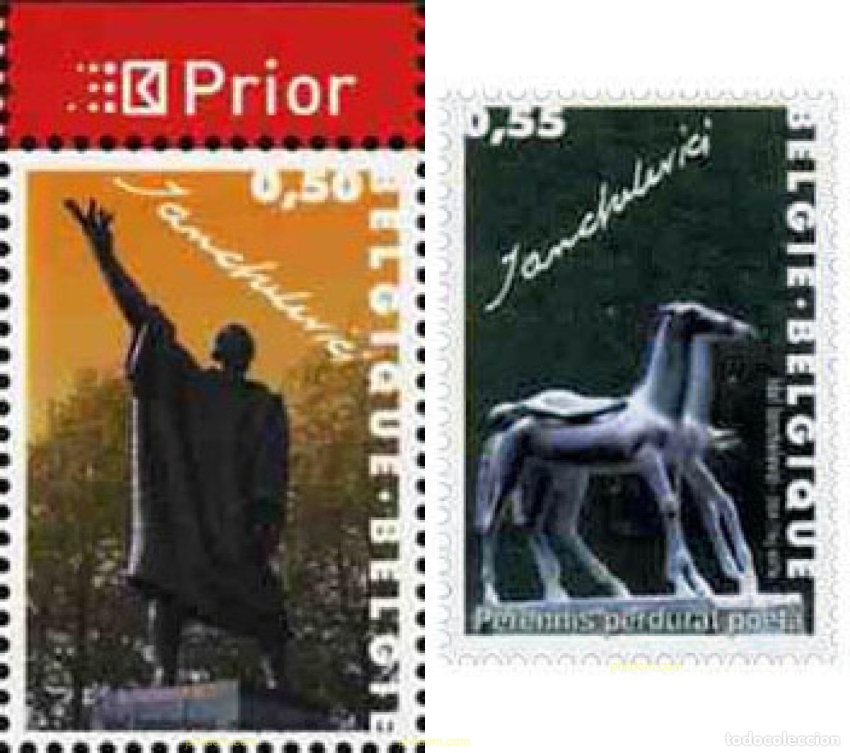 Sellos: 148405 MNH BELGICA 2004 10 ANIVERSARIO DE LA MUERTE DE IDEL IANCHELEVICI