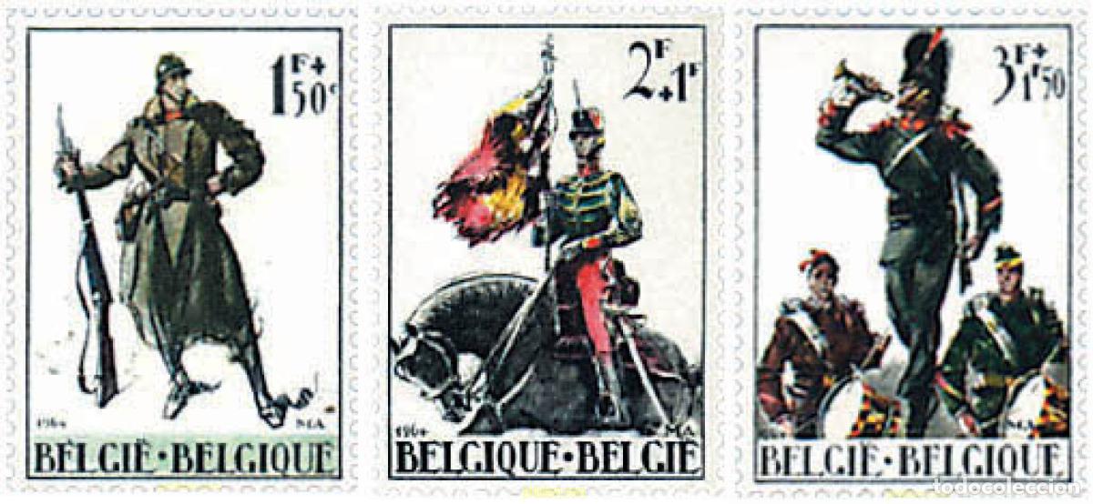 Sellos: 84221 MNH BELGICA 1964 PRO OBRAS PATRIOTICAS