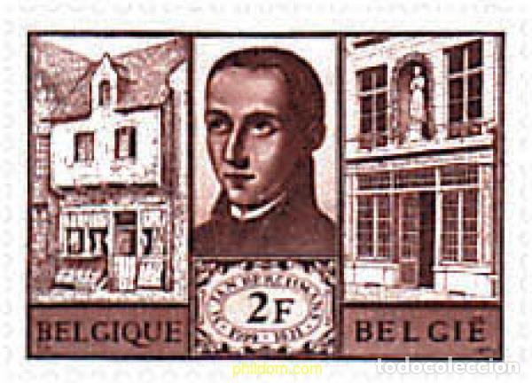 Sellos: 85626 MNH BELGICA 1965 CENTENARIO DE LA BEATIFICACION DE SAN JUAN BERCHMANS, JESUITA
