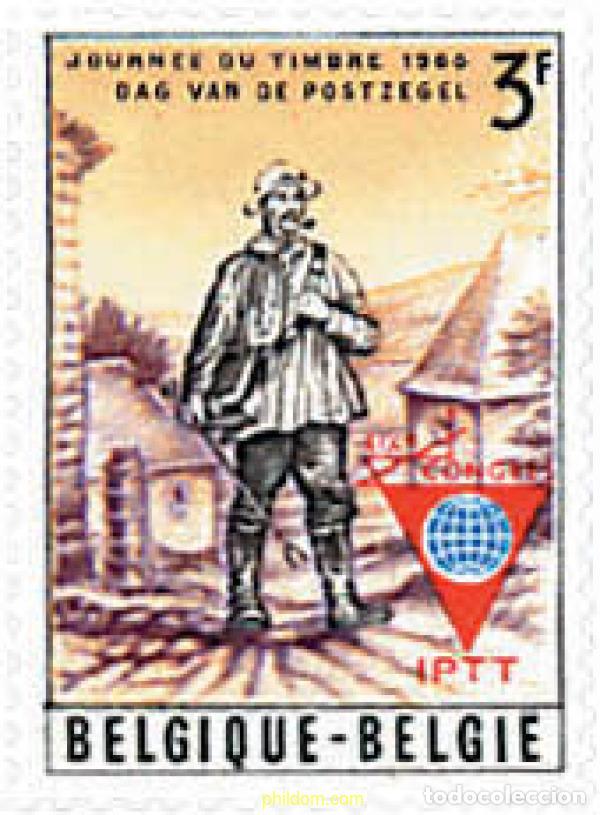 Sellos: 84238 MNH BELGICA 1966 19 CONGRESO INTERNACIONAL DEL PERSONAL PTT