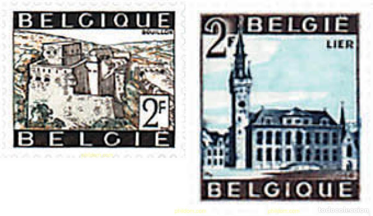 Sellos: 84013 MNH BELGICA 1966 TURISMO