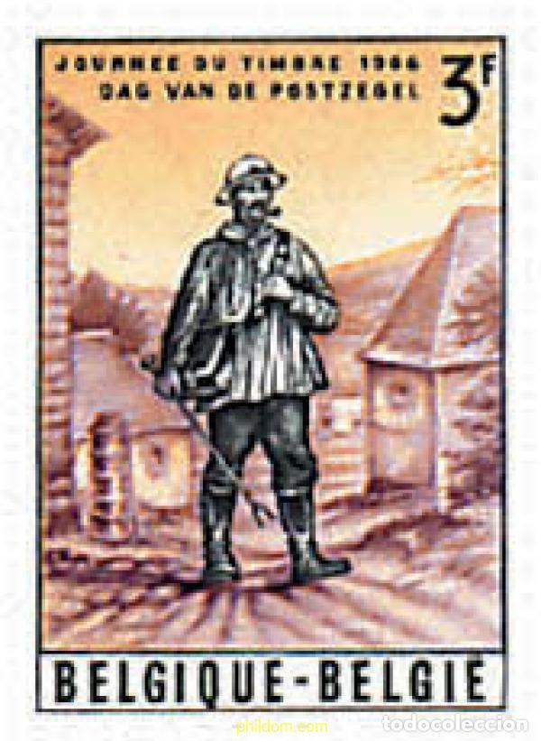 Sellos: 83993 MNH BELGICA 1966 DIA DEL SELLO