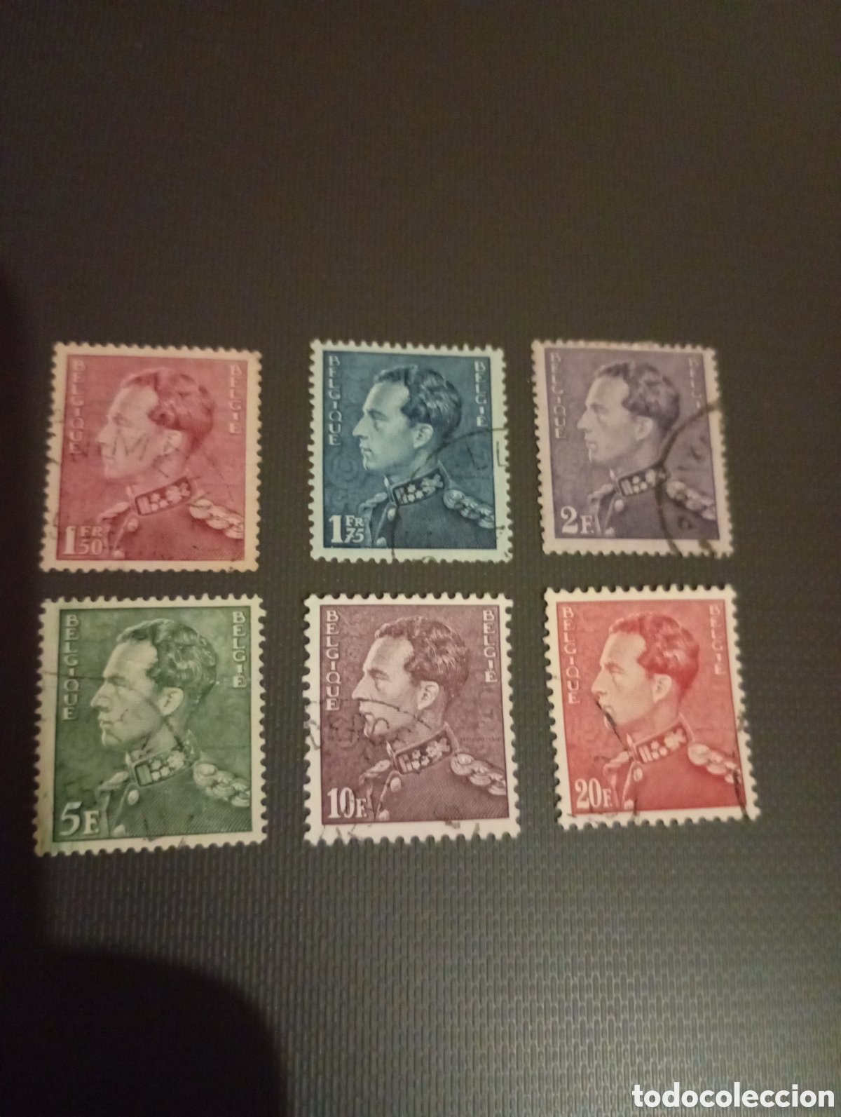 Sellos: Belgi&euml;/Belgique 429-435 cat&aacute;logo 190 Euros