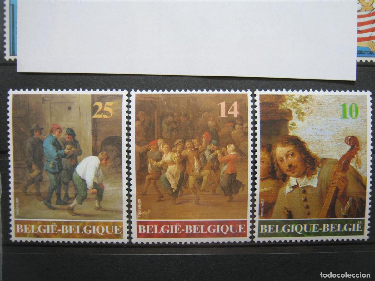 Sellos: B&Eacute;LGICA 1990 SERIE YVERT 2293/2395 MNH** SIN CHARNELA LUJO.