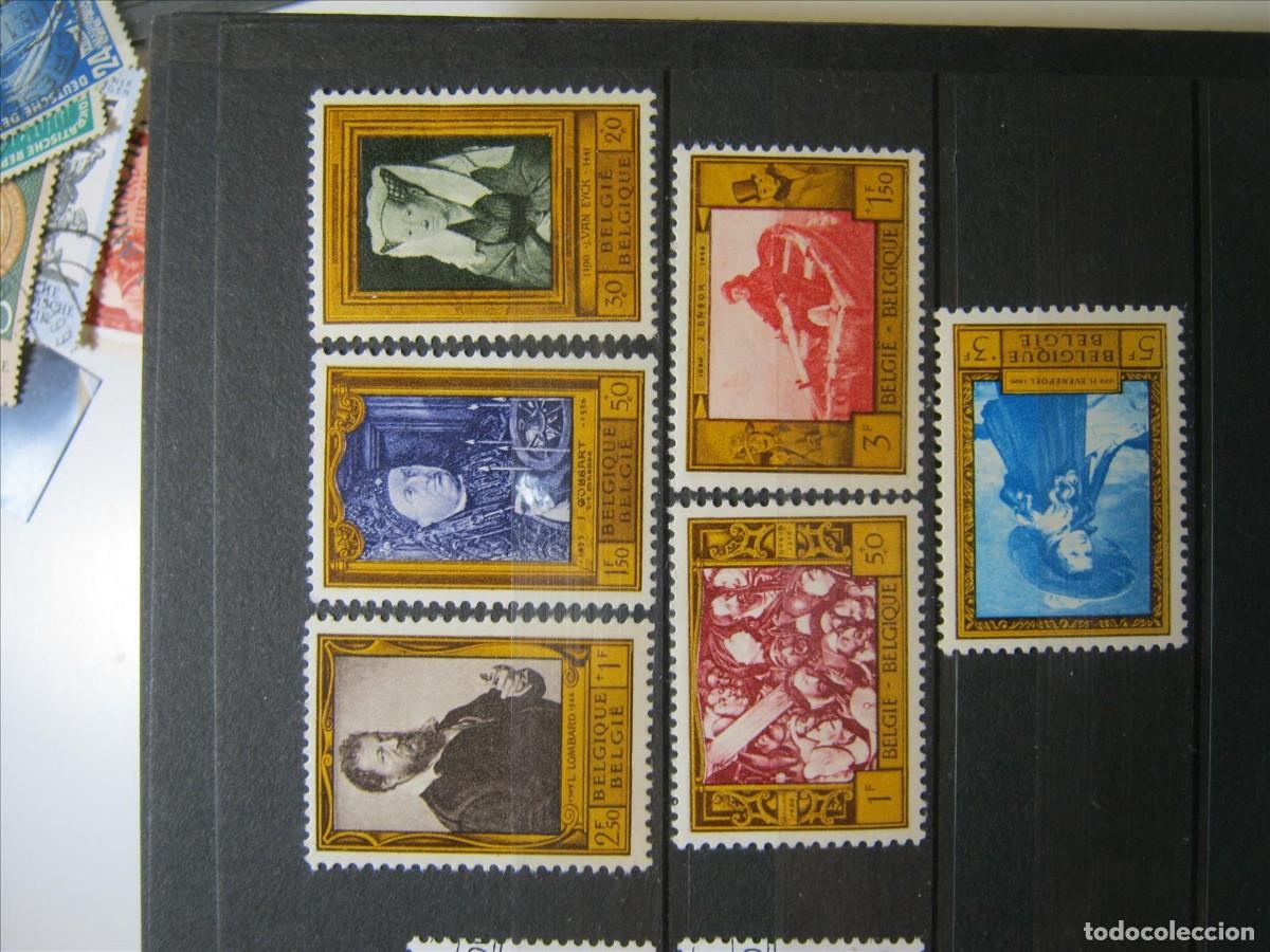 Sellos: B&Eacute;LGICA 1958 SERIE YVERT 1076/1081 MNH** SIN CHARNELA LUJO.