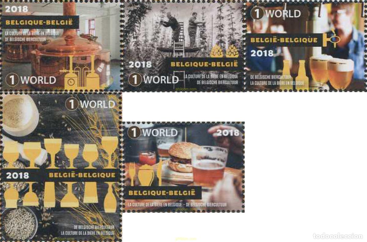 Sellos: 596798 MNH BELGICA 2018 CERVEZA